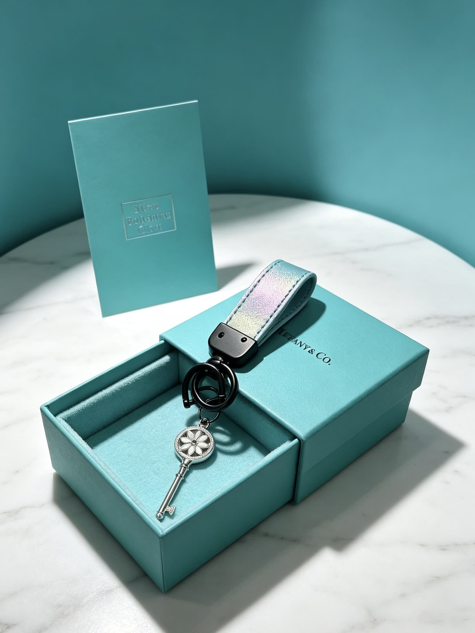 Tiffany & Co. Sterling Silver Key Charm